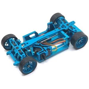 IWBR Frame geschikt for Mos quito Car Racing Drift MINI-Q 1/28 RC auto-onderdelen (Size : Sky Blue)