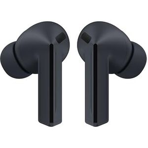Samsung Galaxy Buds3 FE, zwart (2025, CAD-versie en garantie) - Bluetooth-oordopjes met AI Real-Time Live Translate, automatisch koppelen en schakelen, zweet- en waterbestendigheid, Find My Earbuds