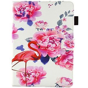 Lspcase iPad 2017 iPad 9 7 inch Case - Lichtgewicht Smart Case Slim Shell Stand Cover met Auto Sleep Wake Functie Functie voor Apple iPad 9.7"" 2017 Release Tablet Apple iPad 9.7 Inch 2017 Roos Flamingo