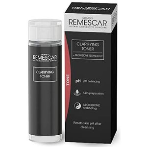 Remescar Verhelderende Toner 200ml - Bereidt de Huid Voor op Serums en Moisturizers - Verfrissende en Milde Gezichtstoner - Reset de pH-Waarde Van de Huid - Voedt en Verheldert de Huid