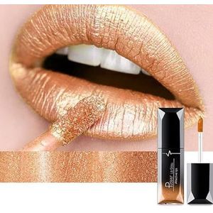 INTEROOKIE 21 kleuren matte matte vloeibare lipstick, lipgloss, niet-vlekkende cup, niet-vervagende lipglazuur (18#)