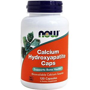 Nu voedingsmiddelen Calcium Hydroxyapatiet Caps, 120 Vegetarische Capsules