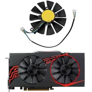 87MM FDC10U12S9-C P106-100 GTX1060 GTX1070 GPU-ventilator, voor ASUS AREZ RX 470 570 580 SI EXPEDITION OC videokaartkoelventilator(B-Fan)