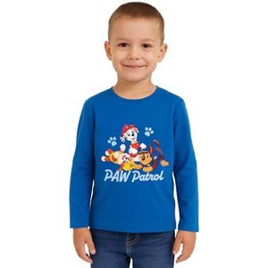 Paw Patrol trui voor jongens - kindersweatshirt bovendeel lange mouwen blauw, blauw, 86-92