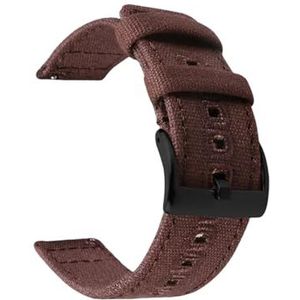 Yilaba 18/20/22mm Sport Horloge Quick Release Dikke Nylon Horloge Strap Vervanging, 22mm, Nylon