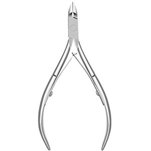 Nagelriem Nipper Edge Cutter Clipper Scissor Pedicure Dode Huid Remover Trimmen Manicure Nail Art Tool, Zilver
