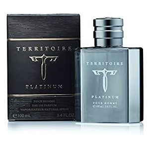 Territoire Platinum by YZY Perfume Eau De Parfum Spray 3.4 oz / 100 ml (Men)