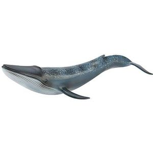 Marine diermodel speelgoed, simulatie walvis miniatuur dier speelgoed realistische wetenschap oceaan wezens model educatief model speelgoed voor kinderen kinderen(Blauwe vinvis)