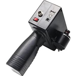 Draagbare Printer, Qr Bar Batch Code Datum Nummer Logo Vervaldatum Label Plastic Fles Online Mask Hand Jet Handheld Thermal Inkjet Printer(Printer 2 black ink)