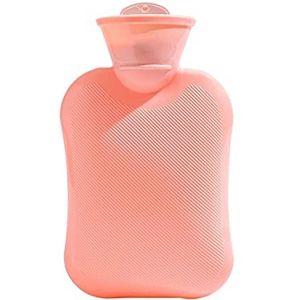 DieffematicRSD Warmwaterkruik Dikke Warm Water Flessen Draagbare Rubber Winter Warm Warm Water Zak Handwarmer Pocket Hand Voeten Warm Water Fles (Color : Blue)