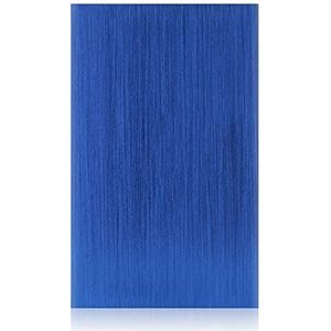 2,5 inch geborsteld metalen externe harde schijf 2 tb /500 gb /320 gb, draagbare Usb3.0 back-up opslag, geschikt voor desktopcomputers, laptops, Ps4, Xbox, Smart TV (750 GB, blauw)