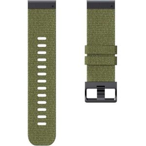 22 26 mm fit for Garmin Fenix7xpro snelsluiting nylon band geschikt for Fenix5/5X/5XPlus/6/6X/6XPro/7/7X/3/3HR horlogeband Tactix7 armband (Color : Army green, Size : Forerunner 935 945)