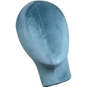 Mannequin Mannequin Hoofd Model Pruiken Bril Hoeden Display Stand Lake Blue