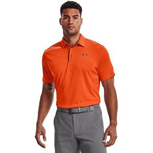 Under Armour Heren 2023 Golf Tech Wicking Getextureerd Zacht Licht Polo Shirt