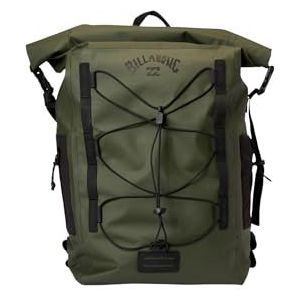 BILLABONG Surftrek Storm 40L 40 liter capaciteit Roll Top Wet Dry Rugzak - Militair - Waterdicht Sprayproof - Unisex