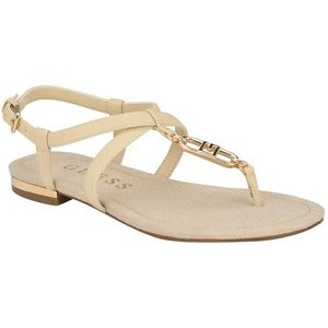 GUESS Meaa sandaal voor dames, Beige 110, 37 EU