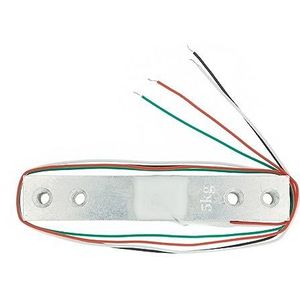 Elektronische weegschaal Load Cell Gewichtssensor Aluminiumlegering Weegdruksensor 1kg 5kg 10kg 20kg HX711 AD Tech voor weegapparatuur(5KG)