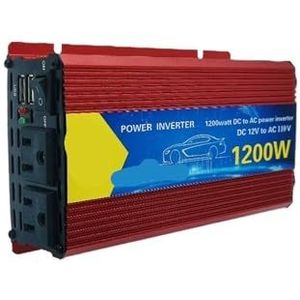 600W-2000W auto-omvormer 12V naar 110V Multifunctionele hoge stroom for auto, camper, vrachtwagen(600)