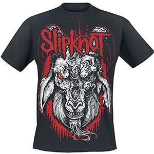 Slipknot Rotting Goat T-shirt zwart XL 100% katoen Band merch, Bands
