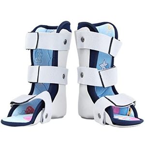Kinderen AFO Drop Foot Brace Enkel Voet Orthese Pediatrische Nachtspalk Lopen Slapen Orthopedische Ondersteuning(Left+right,M)