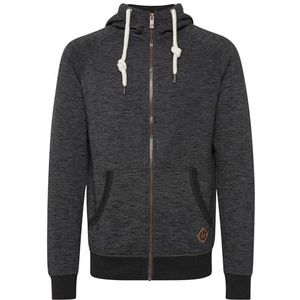 Solid - SDVitu - Sweatjack - Grijs - Met Capuchon - Katoenmix