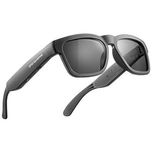 OhO sunshine Audio Sunglasses,Voice Control and Open Ear Style Listen Music and Calls with Volumn UP and Down, Bluetooth 5.0 Smart Glasses and IP44 Waterproof Feature for Outdoor Sports