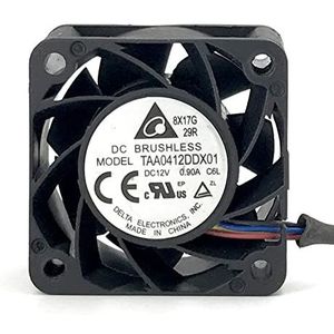 Delta TAA0412DDX01 4020 12V 4CM 4line ultra violent server fan