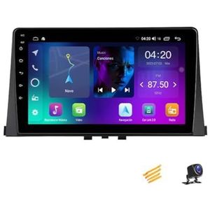 ZARAPLUS Android 13 Autoradio MP5-Speler Met Navigatie 9-inch multimediasysteem Voor Citroen Berlingo 2018~2020 Touchscreen Car Stereo Voor 4G/WIFI/FM RDS/SWC/DSP/Android Auto/Carplay,NF1