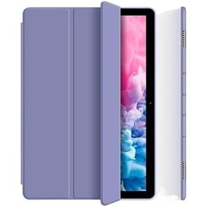 Soft Silicon Stand Tablet Case Geschikt for Lenovo Xiaoxin Pad 2022 Tab M10 Plus 3e Gen 10.6inch TB-125F 128F Cover(Purple,M10Plus 3rd Gen 10.6)