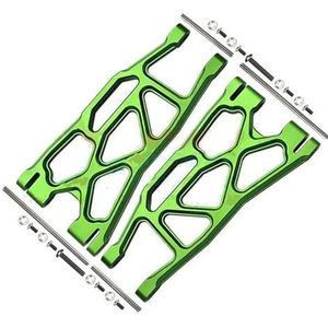 MANGRY For Achter Lagere Draagarmen 7730 7731 Fit for Traxxas 1/5 X-MAXX 6S 8S Monster Truck RC auto Upgrade Onderdelen (Size : Green)