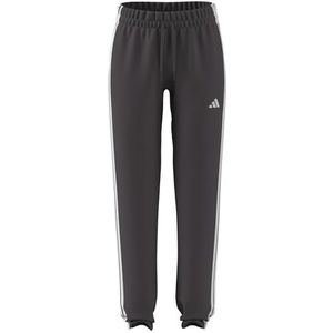 adidas Dames ESSENTIALS 3-STRIPES FRENCH TERRY CUFFED PANTS, grey strata/white, L