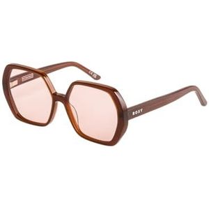 Roxy Moraira - Zonnebril voor dames ERJEY03139, Bruin - Shiny Root Beer/Roze, One Size