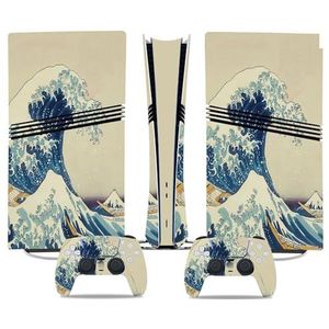Voor PS5 PRO Skin Digital Edition Console En Controller Vinyl Cover Skins Wraps Krasbestendig, Compatibel Met Voor PS5 Digital Edition Pro 48959 Geen Schuimvorming Bubbelvrij