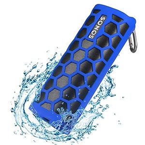 Seracle Siliconen Hoesje voor Sonos Roam Bluetooth Speaker waterdichte (Blauw)
