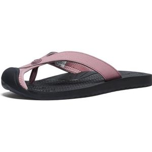 KEEN Barbados ademende comfortabele sandalen teenbescherming flipflops, nostalgie roze/brindle, 38,5 EU, Nostalgie Rose Brindle, 38.5 EU