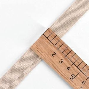 5/10M 15mm 3/5'' Nylon elastische band rubberen tape singels DIY ondergoed broek stretch riem spandex bands naaien accessoires-kaki-15mm-10meter