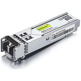 1G SF SX Multimode Mini Gbic Module, 1000Base-SX LC Transceiver Compatibel met Cisco GLC-SX-MMD/GLC-SX-MM, Meraki MA-SFP-1GB-SX, Microtisch, Ubiquiti UniFi, Netgear, D-Link, Zyxel, Open Switch