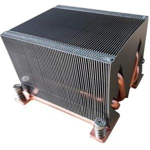 Aluminium koperen CPU-ventilator, hydraulische koeler met ventilator, ultra stil 1156