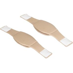 Ehucon Add-on veilige riem voorkomt dat 3D-hielbeschermer verschuift of eraf valt, verlicht decubitus pijn - Verkocht als 2 tellen - kaki (niet inclusief 3D-hielbeschermer)