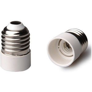 2 stuks E27 naar E14 lampvoet adapter converter fitting voor led en spaarlamp