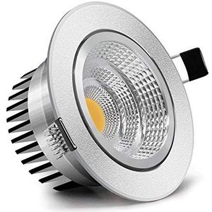 LED COB Downlight Verzonken Verstelbare hoek 6W 9W 12W 18W Verzonken plafondlamp Downlight Spot Light-Warm_White_12W