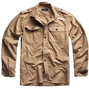 Surplus M65 Basic Long Sleeve Overhemd Beige S
