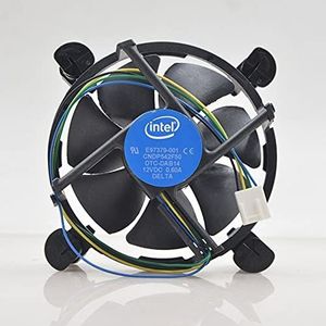 E97379-001 12v 0.6A for Intel 1155/1150/1156 4-pin 4line temperature control CPU fan