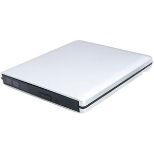 Externe dvd-drive van aluminiumlegering, draagbare USB 3.0 Type C dvd-brander/lezer for laptop/desktop Soepele werking