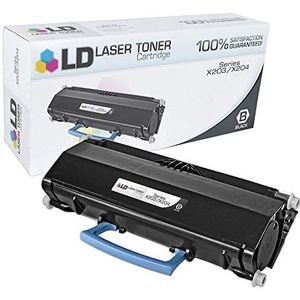 Lexmark X203A11G Toner en Laser Cartridge, 2.500 pagina's, Zwart