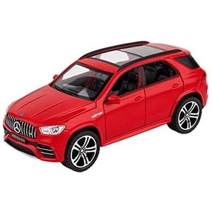 Miniatuur auto Voor Mercedes-Benz GLE63S Geluid En Licht Trek Legering Model Auto Kinderen Speelgoed 1:32 (Color : 3)