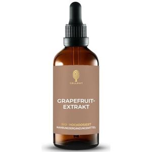GRAPEFRUIT-extract biologisch • 100% natuurlijk • rauw voedsel • hoge dosis • met bioflafonoïden uit grapefruit • zonder kunstmatige toevoegingen