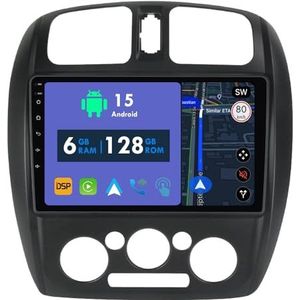 RoverOne Autoradio GPS voor Ford Laser voor Mazda 323 Haima Freema 20002-2008 Carplay Android Auto Stereo Hoofdeenheid Bluetooth WiFi Radio Speler Sat Navigatie