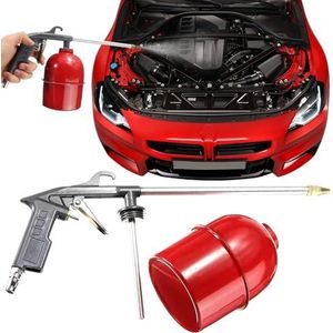 Motorreiniger voor auto's, multifunctionele wasstraatsproeier met mondstuk, zware zinklegering luchtsproeier voor voertuigen, draagbaar hogedrukreinigerpistool voor motor en autoreiniger