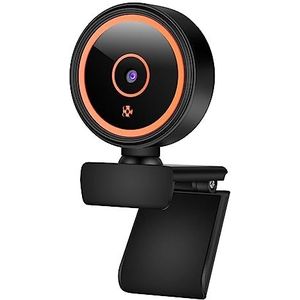 Webcam, 1080P Webcam Web Cam Webcam 1080P Webcam Met Microfoon Autofocus Mini Usb Camera Full Hd for Pc computer Laptop Webcamera,voor livestreaming, videogesprekken en conferenties